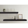 Wandboard 'Bigboard' schwarz 115 x 25 x 5 cm