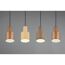 Pendelleuchte 'Agudo' Ø 12 cm 4-flammig beige