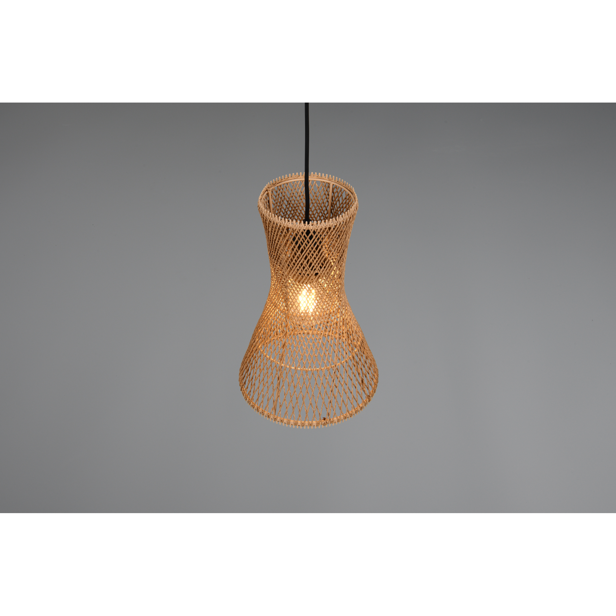 Pendelleuchte 'Bijou' Ø 20 cm Rattan 1-flammig