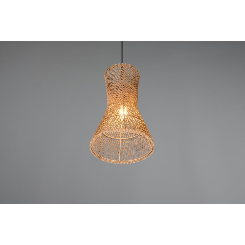 Pendelleuchte 'Bijou' Ø 20 cm Rattan 1-flammig