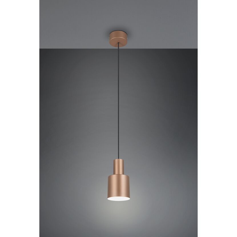 Pendelleuchte 'Agudo' Ø 12 cm 1-flammig beige