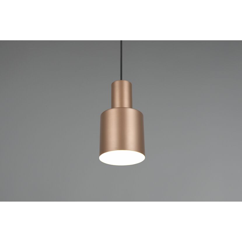 Pendelleuchte 'Agudo' Ø 12 cm 1-flammig beige