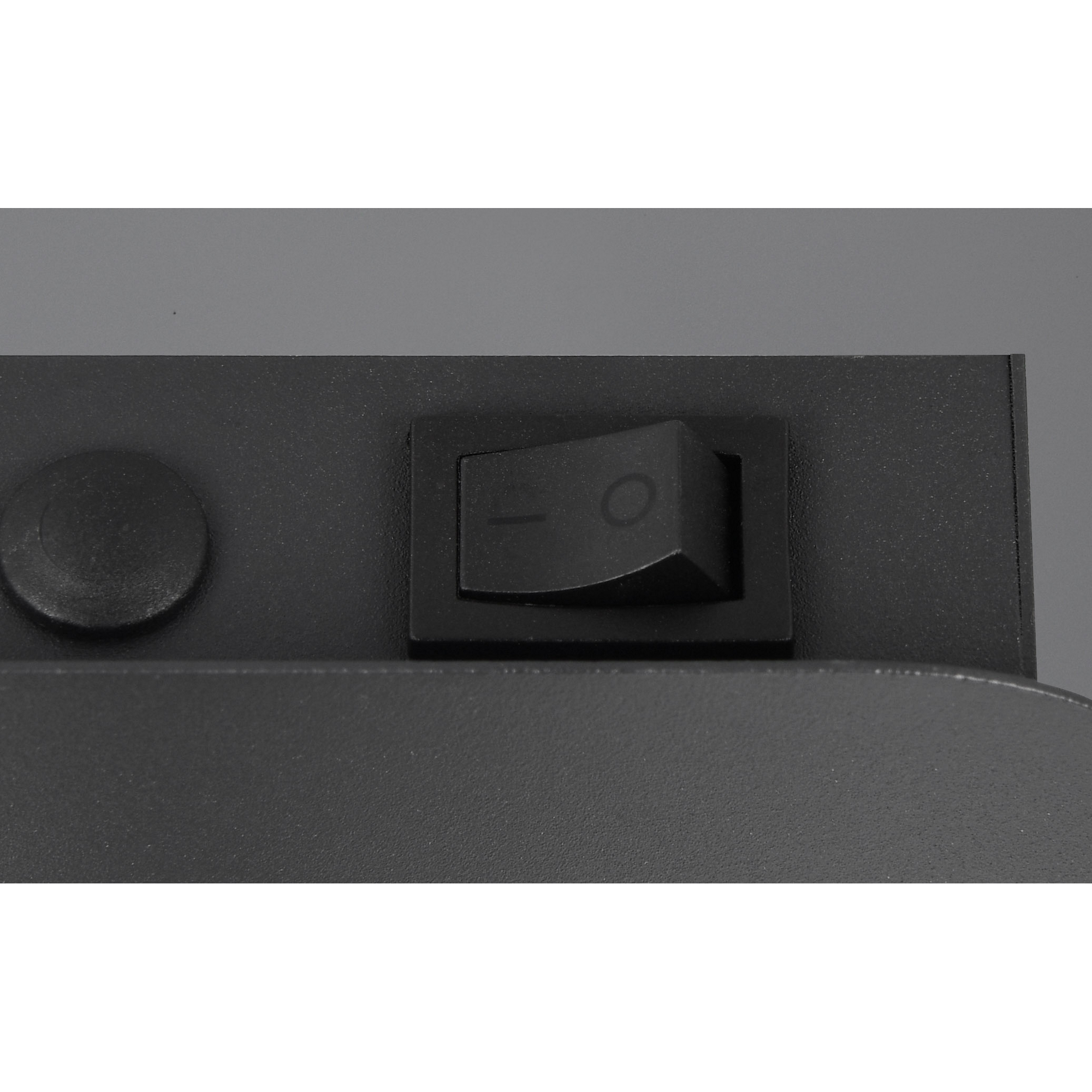 LED-Spot 'Gillan' Metall schwarz/kaffeefarben 1-flammig 10 W