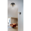 LED-Spot 'Gillan' Metall schwarz/kaffeefarben 1-flammig 10 W