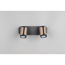 LED-Spot 'Gillan' Metall schwarz/kaffeefarben 2-flammig 10 W