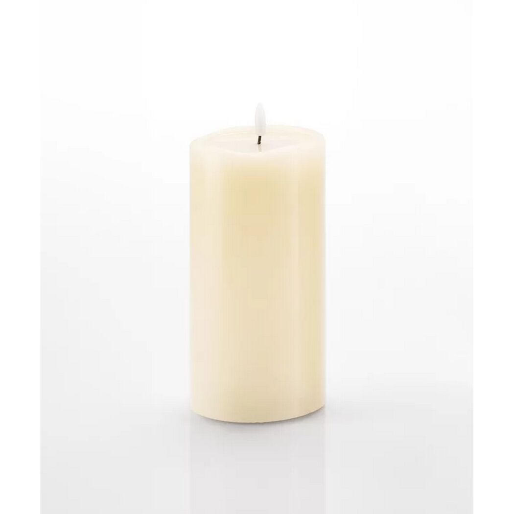 LED-Kerze 'Novita' creme