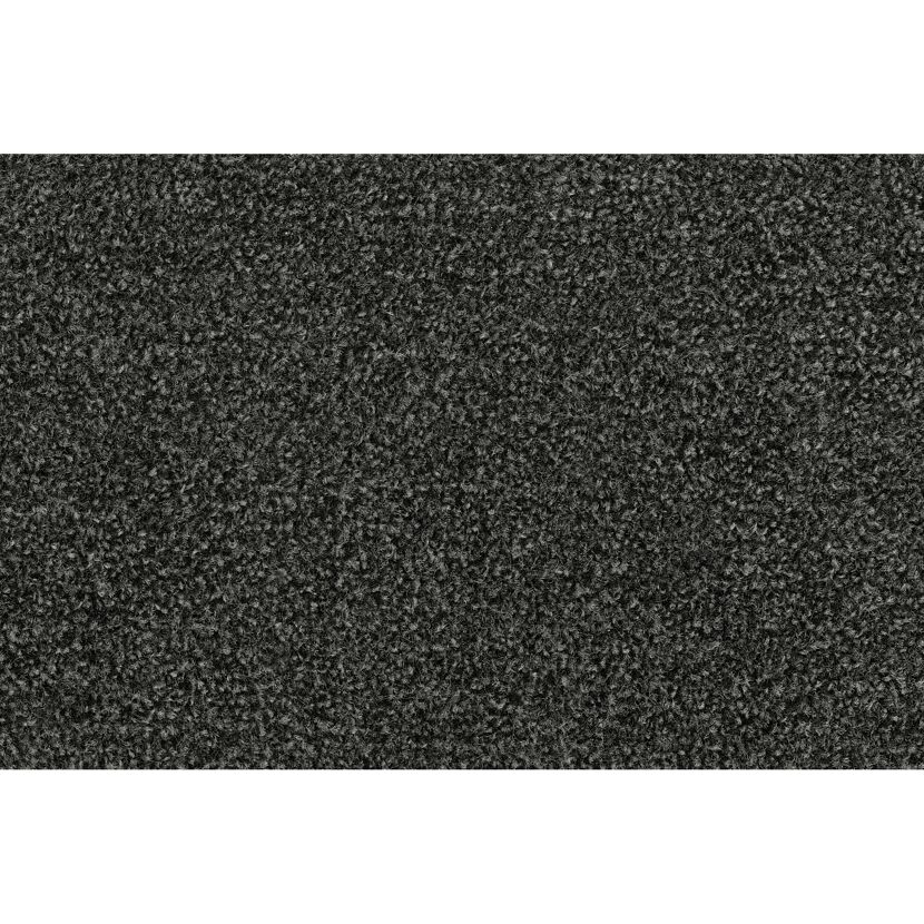 Teppich 'Sophia' Vlies schwarz 400 x 100 cm
