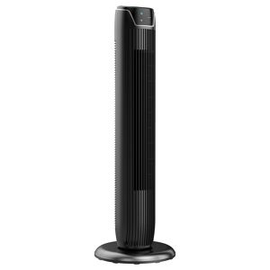 Turmventilator schwarz 91,8 cm mit Luftreiniger