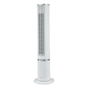 Turmventilator weiß 103,2 cm mit Luftreiniger