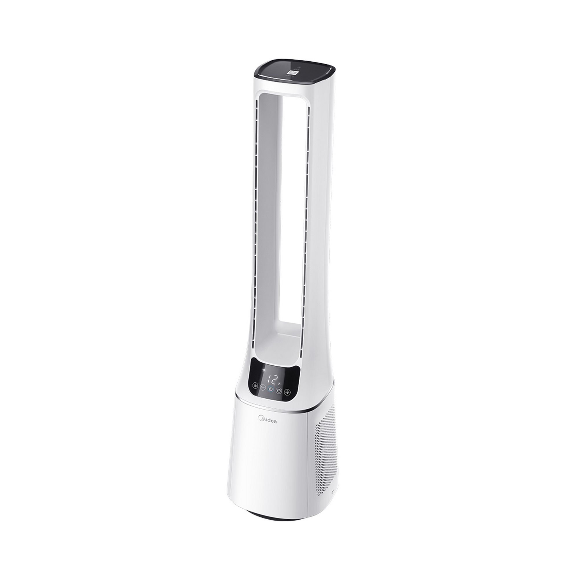 Turmventilator weiß mit Luftreiniger