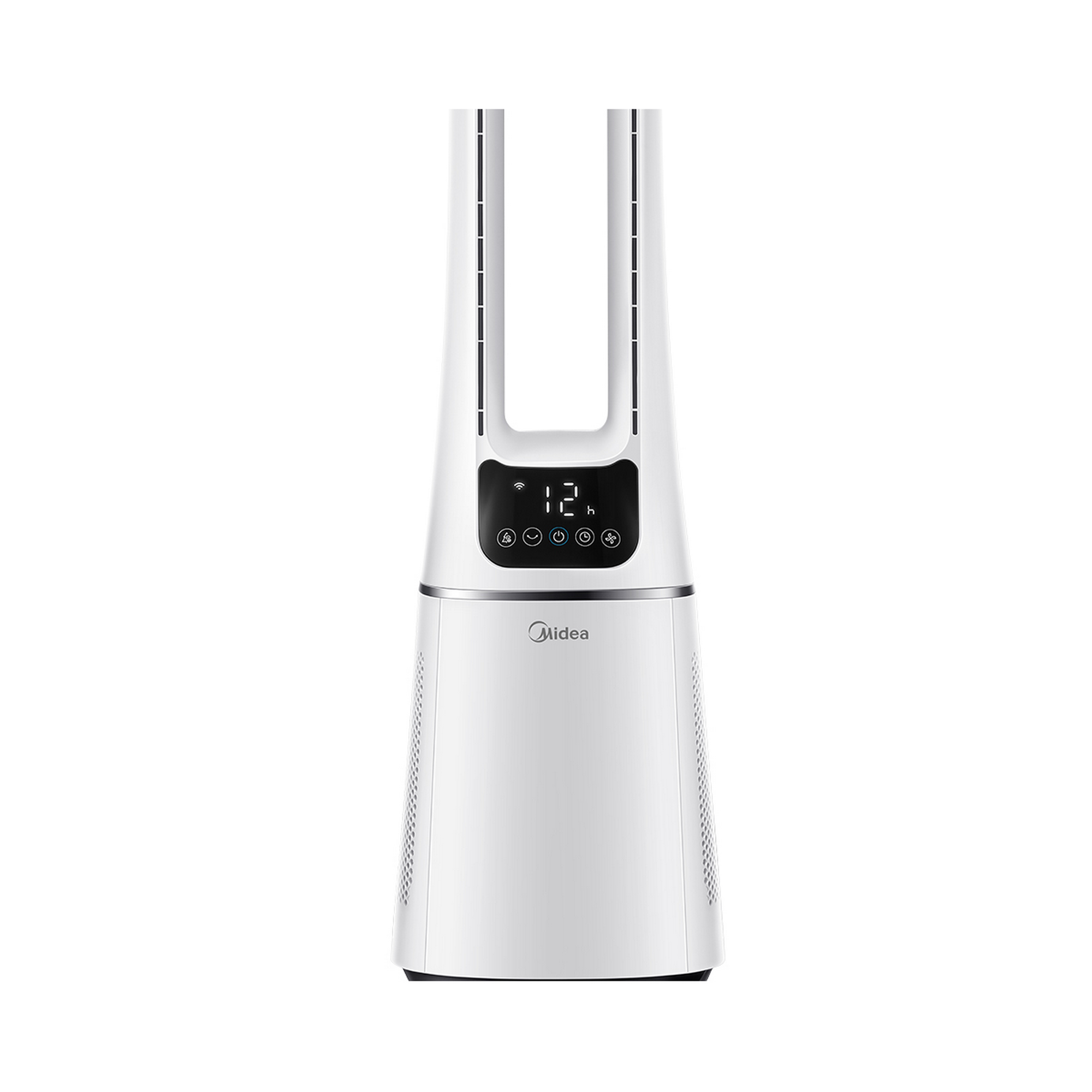 Turmventilator weiß mit Luftreiniger