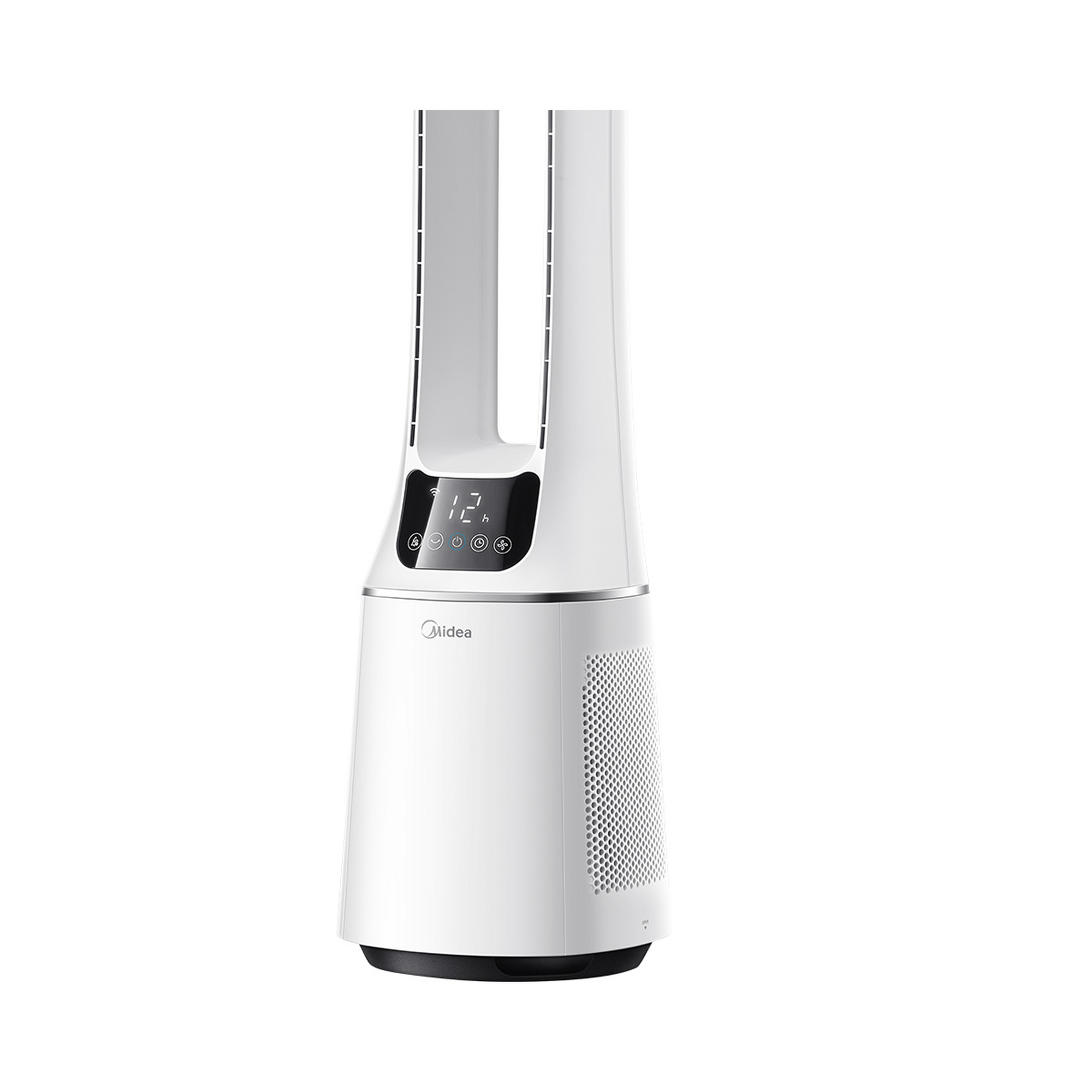 Turmventilator weiß mit Luftreiniger