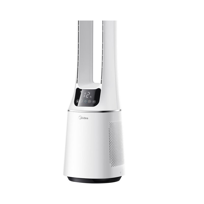 Turmventilator weiß mit Luftreiniger