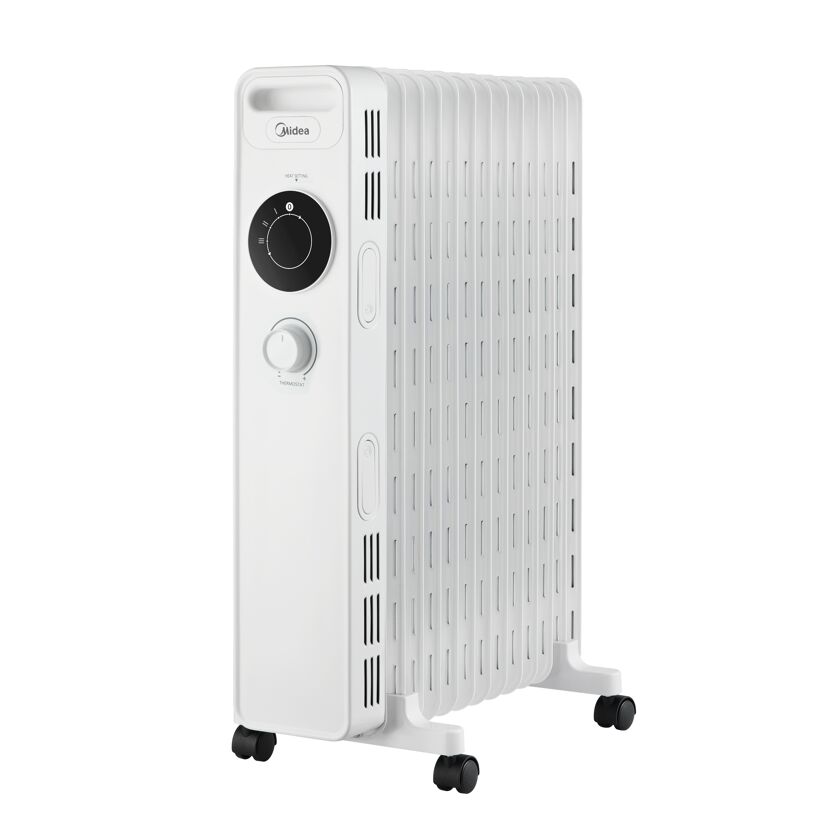 Ölradiator 'NY2009-22M' weiß 9 Rippen 2000 W