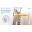 Ölradiator 'NY2513-22MR' weiß 13 Rippen 2500 W
