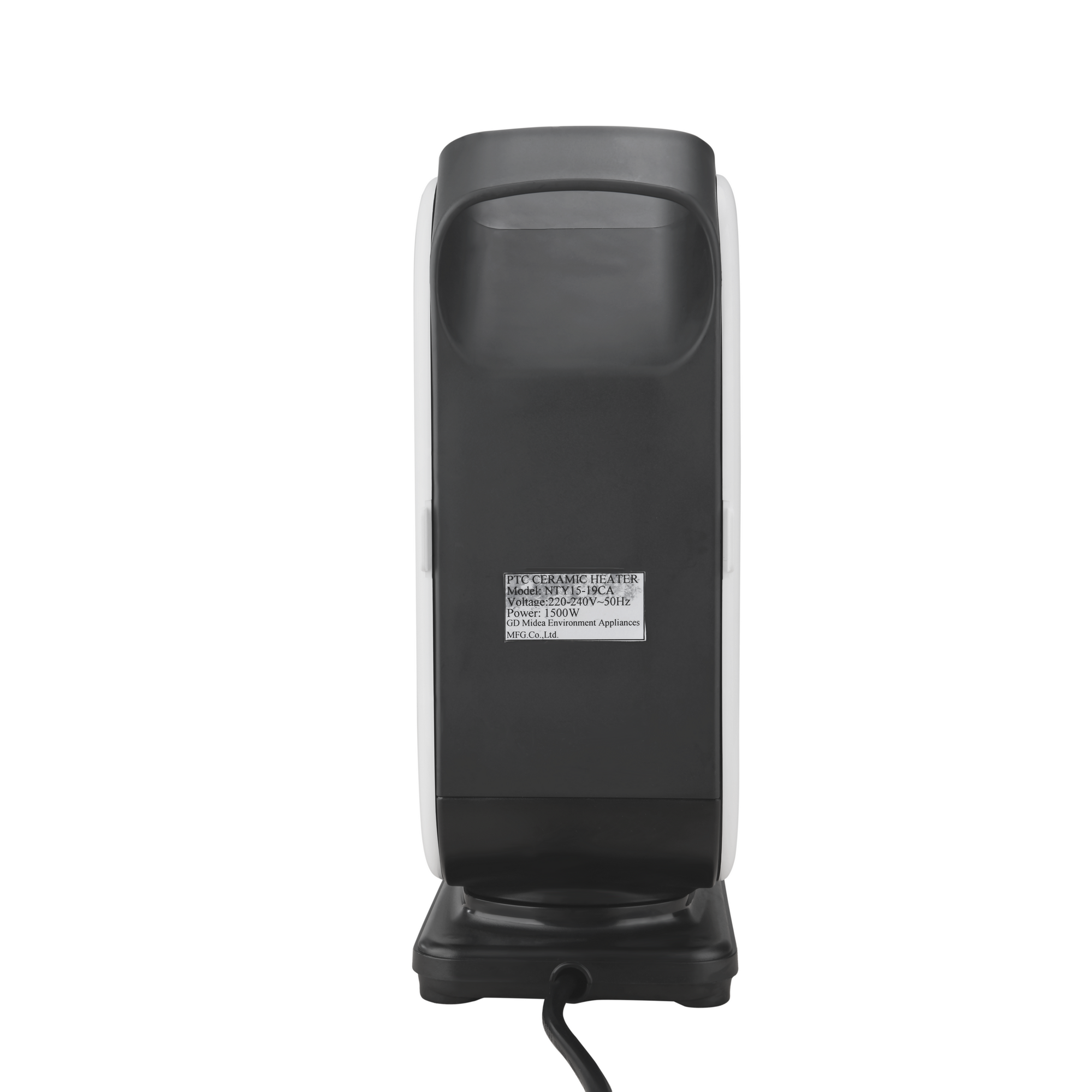 Heizlüfter 'NTY15-19CA' schwarz/weiß 2000 W