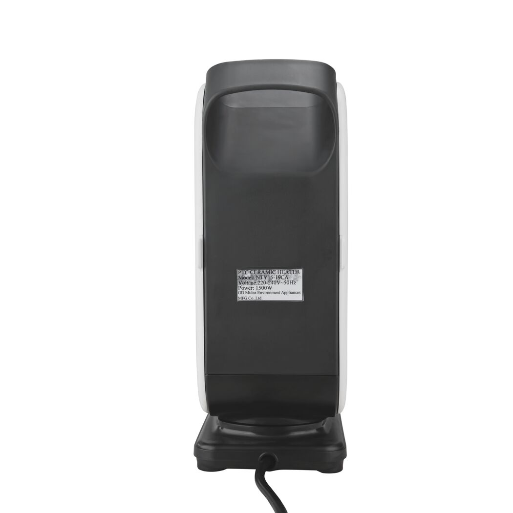 Heizlüfter 'NTY15-19CA' schwarz/weiß 2000 W