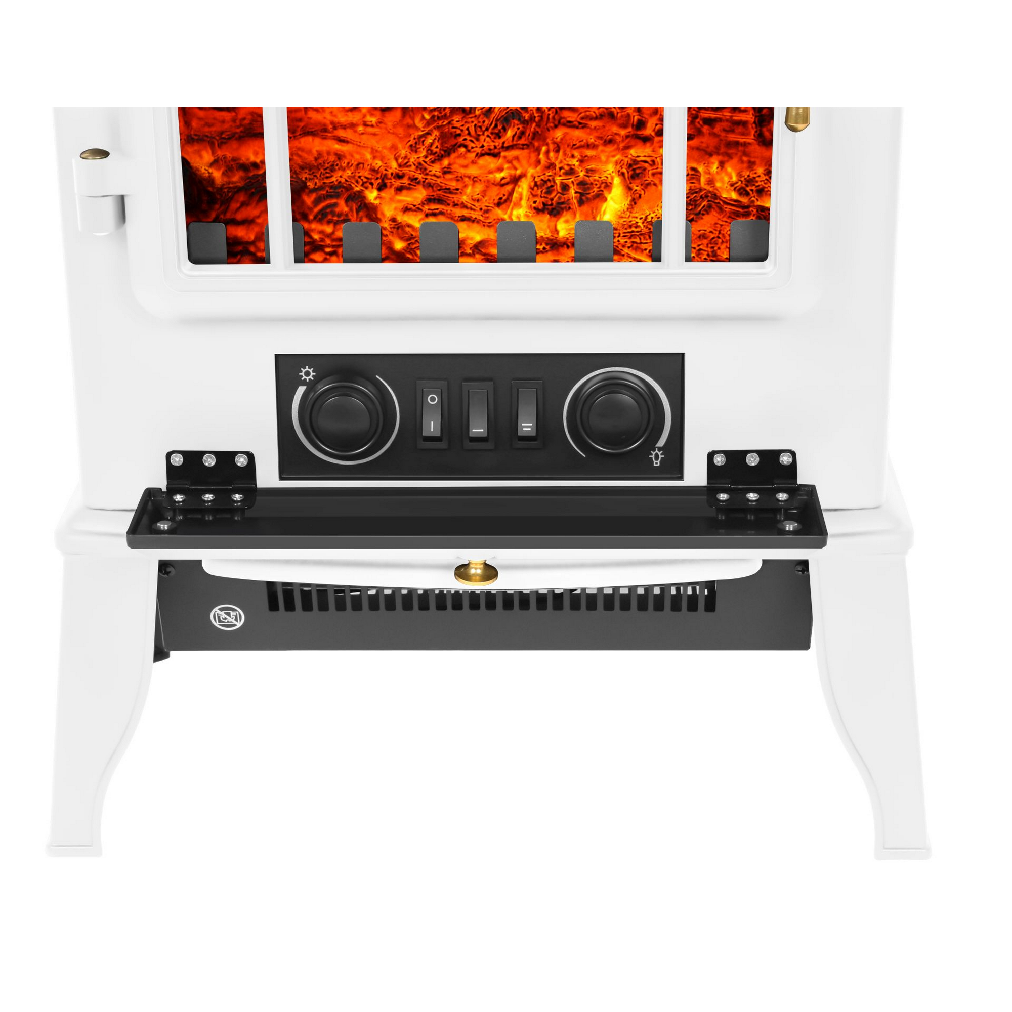 Elektrokamin 'Como II' weiß 2 kW