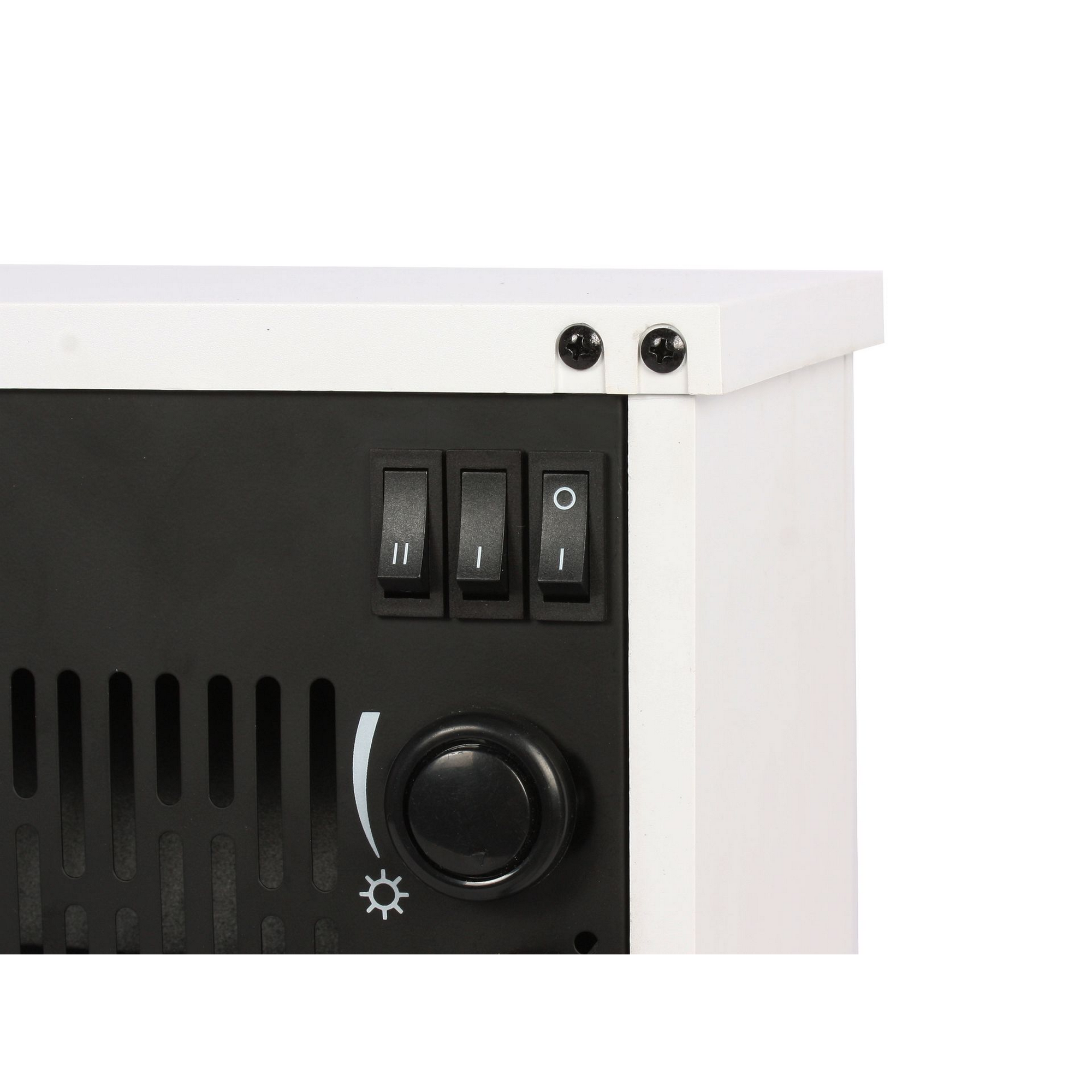 Elektrokamin 'Brügge' weiß 1,2 kW