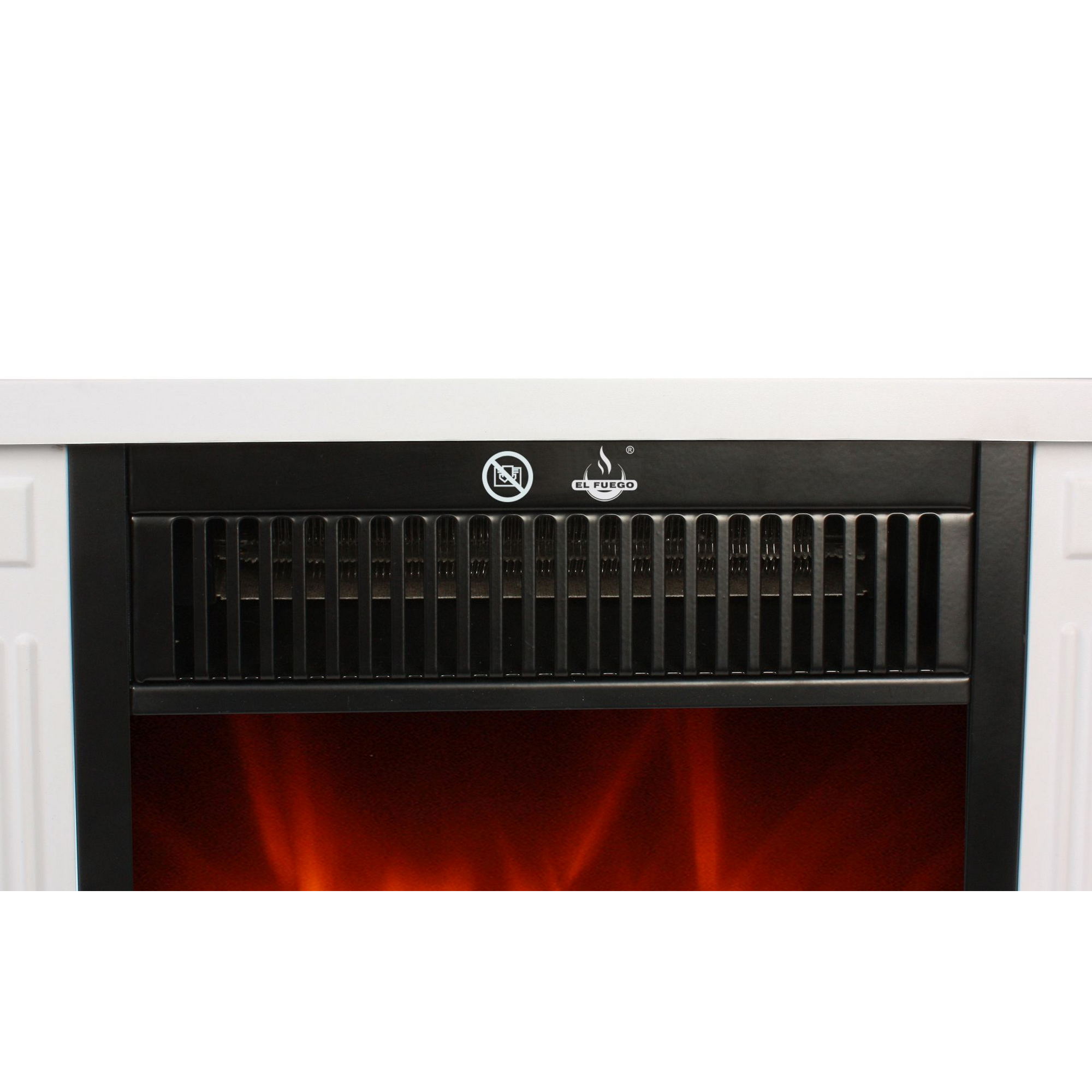 Elektrokamin 'Brügge' weiß 1,2 kW