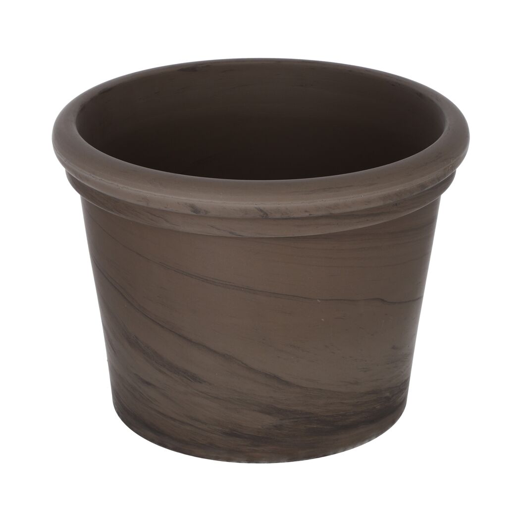 Pflanzgefäß basaltfarben 24 cm