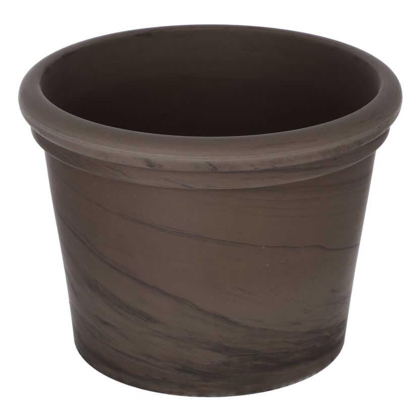 Pflanzgefäß basaltfarben 28 cm