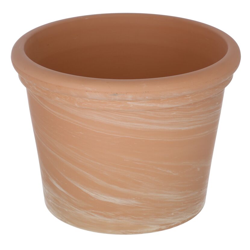 Pflanzgefäß terrakottafarben 28 cm