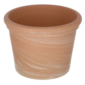 Pflanzgefäß terrakottafarben 28 cm