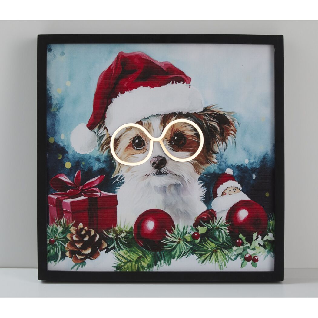 LED-Weihnachtsbilder 40 x 40 cm