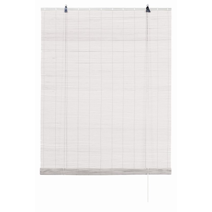 Bambusrollo weiß 60 x 160 cm