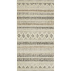Teppich 'Crosby' cremegrau 60 x 110 cm