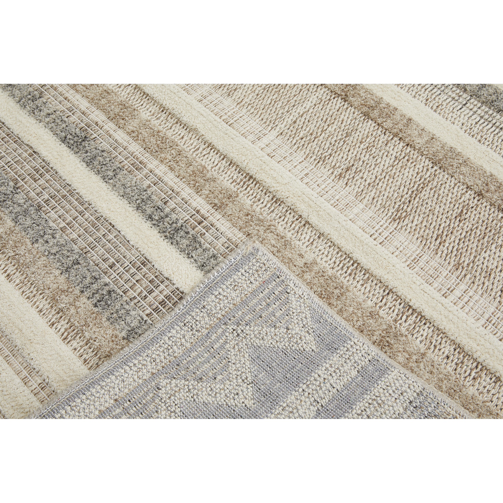 Teppich 'Crosby' cremegrau 120 x 170 cm