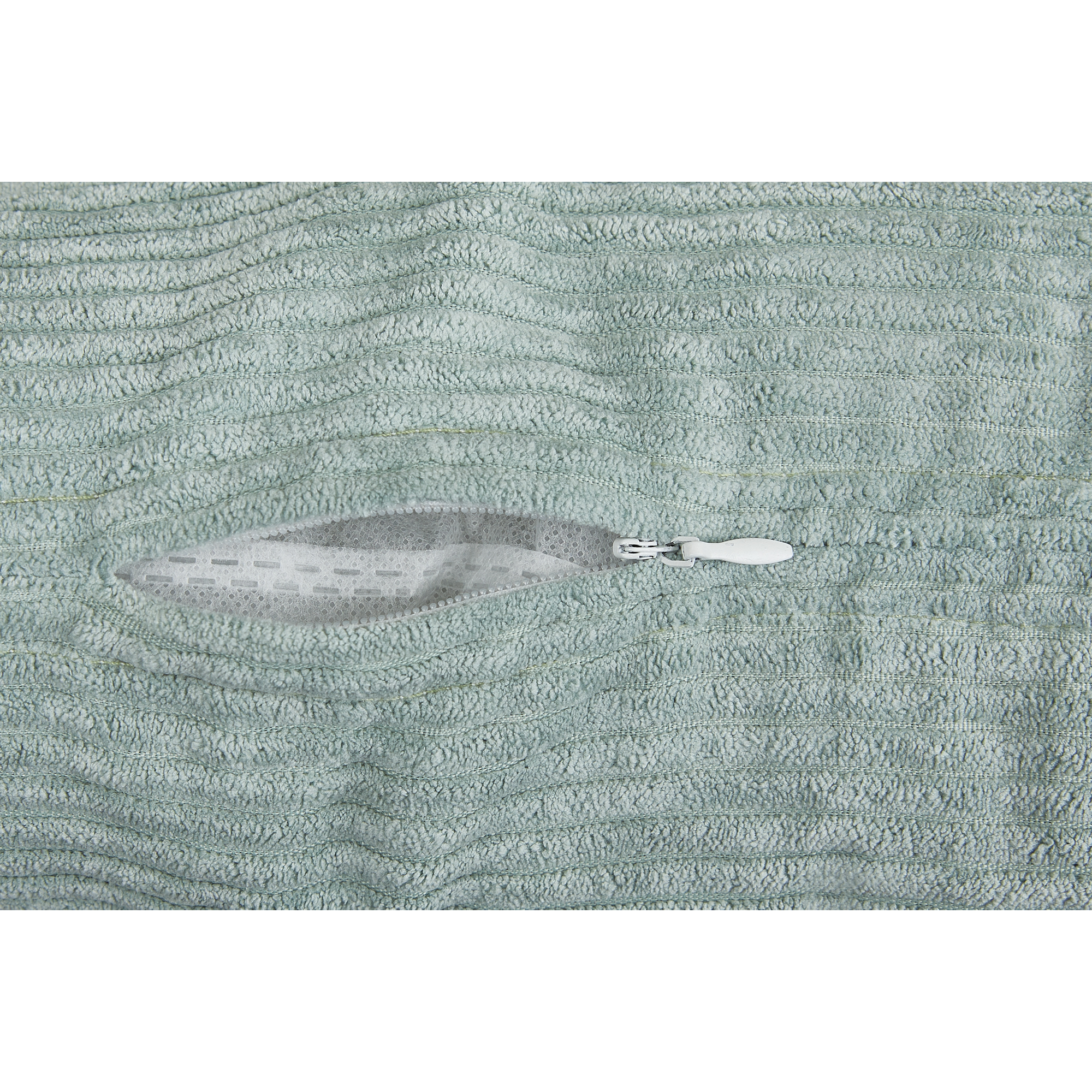 Kissen 'Emy' salbeifarben 40 x 40 cm