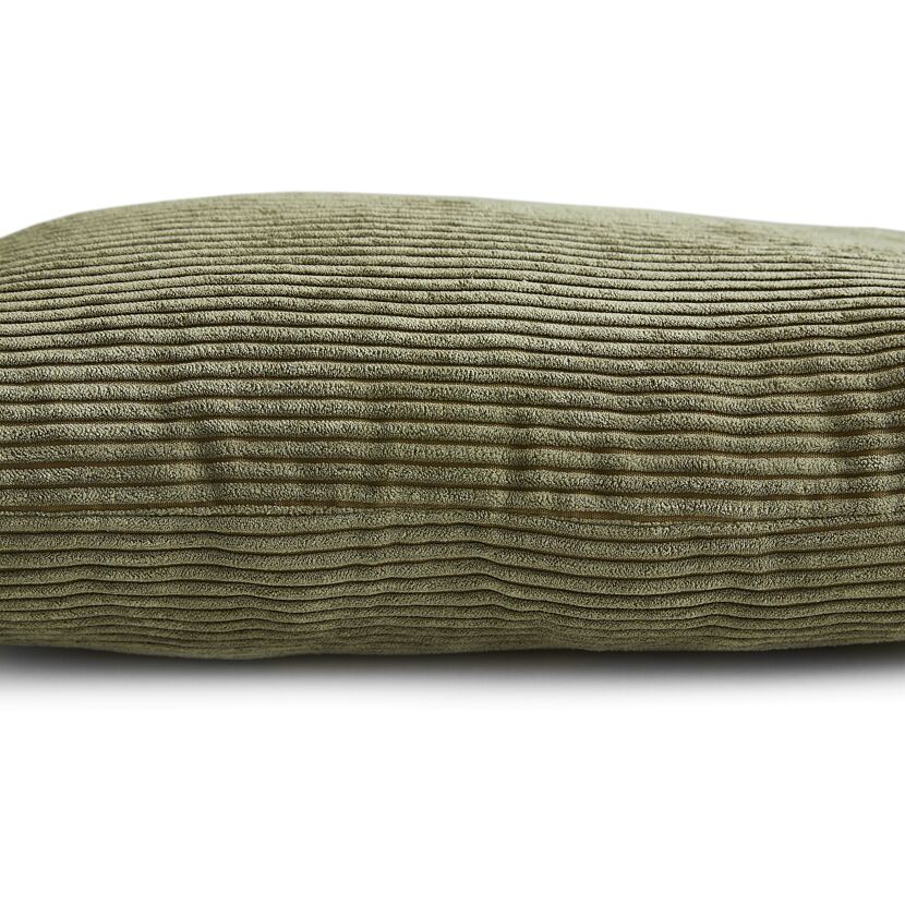 Kissen 'Emy' olivefarben 40 x 40 cm