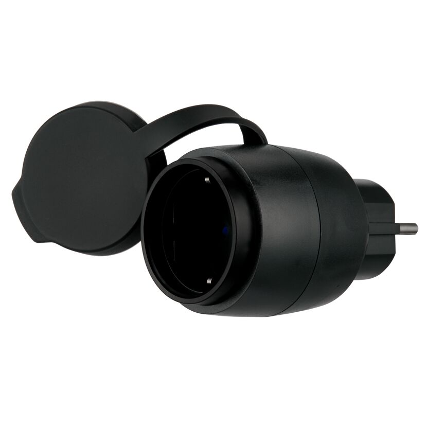 Funksteckdosen-Set Mini 2+1 schwarz