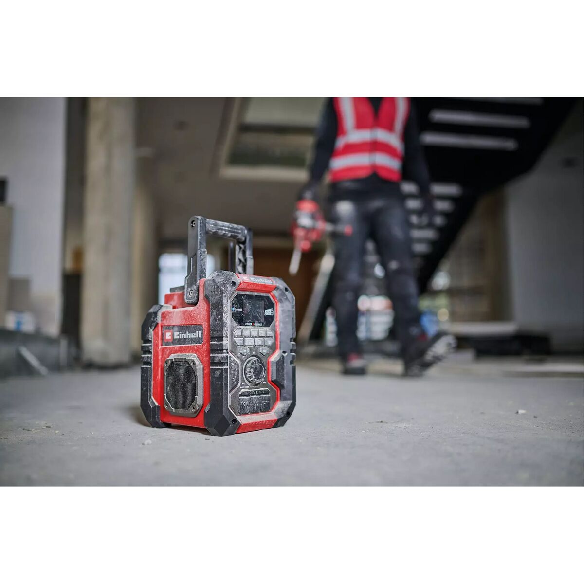 Akku-Baustellenradio 'TE-CR18Li Solo' DAB+FM mit Bluetooth 18 V ohne Akku und Ladegerät