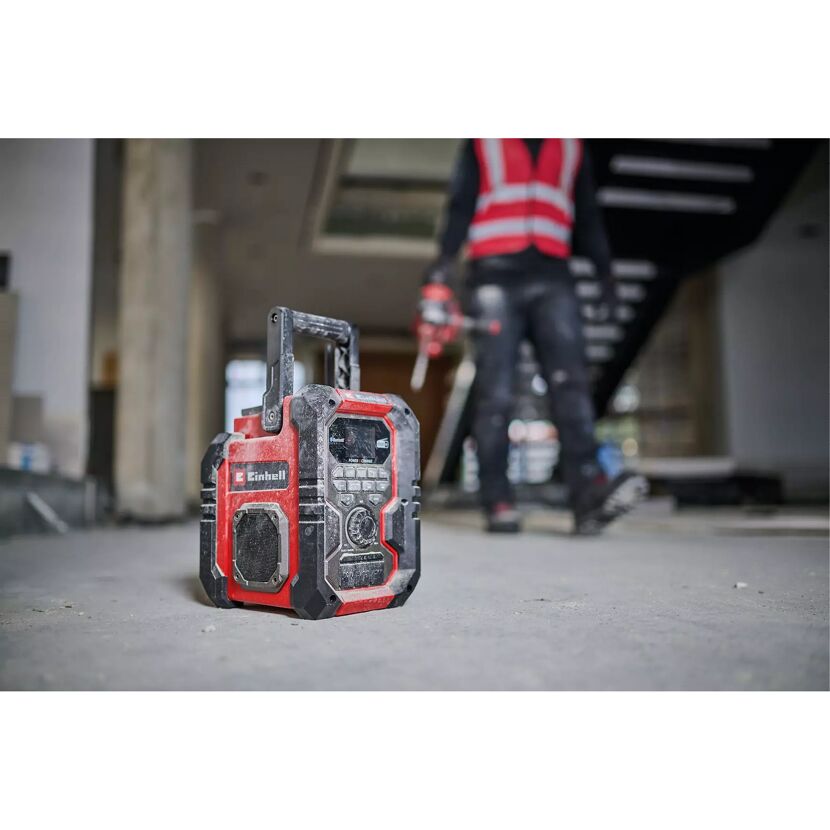 Akku-Baustellenradio 'TE-CR18Li Solo' DAB+FM mit Bluetooth 18 V ohne Akku und Ladegerät