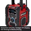 Akku-Baustellenradio 'TE-CR18Li Solo' DAB+FM mit Bluetooth 18 V ohne Akku und Ladegerät