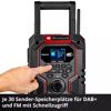 Akku-Baustellenradio 'TE-CR18Li Solo' DAB+FM mit Bluetooth 18 V ohne Akku und Ladegerät