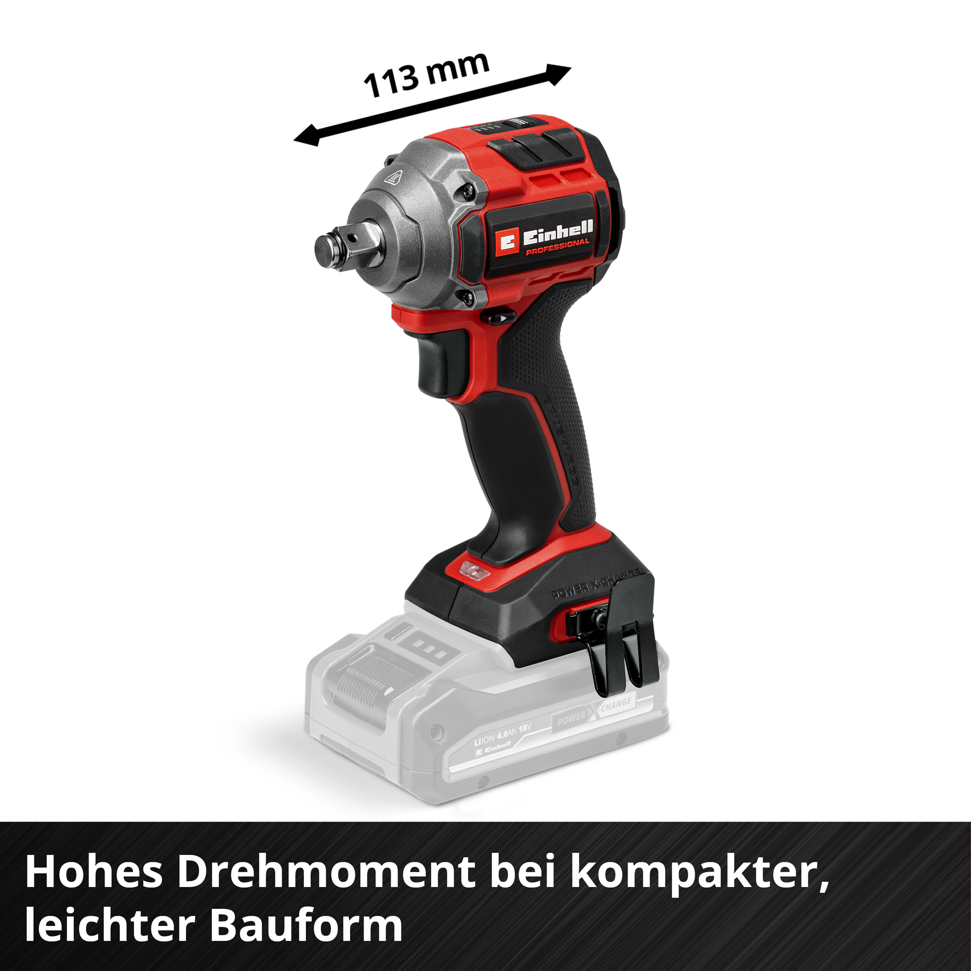 Akku-Schlagschrauber 'TP-CW 18/260-C Li BL - Solo' 18 V ohne Akku
