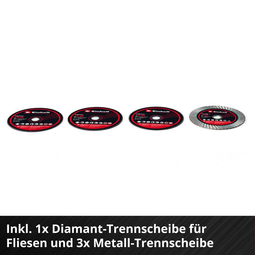 Akku-Trennschleifer 'TP-CO 18/76-C Li BL - Solo' ohne Akku