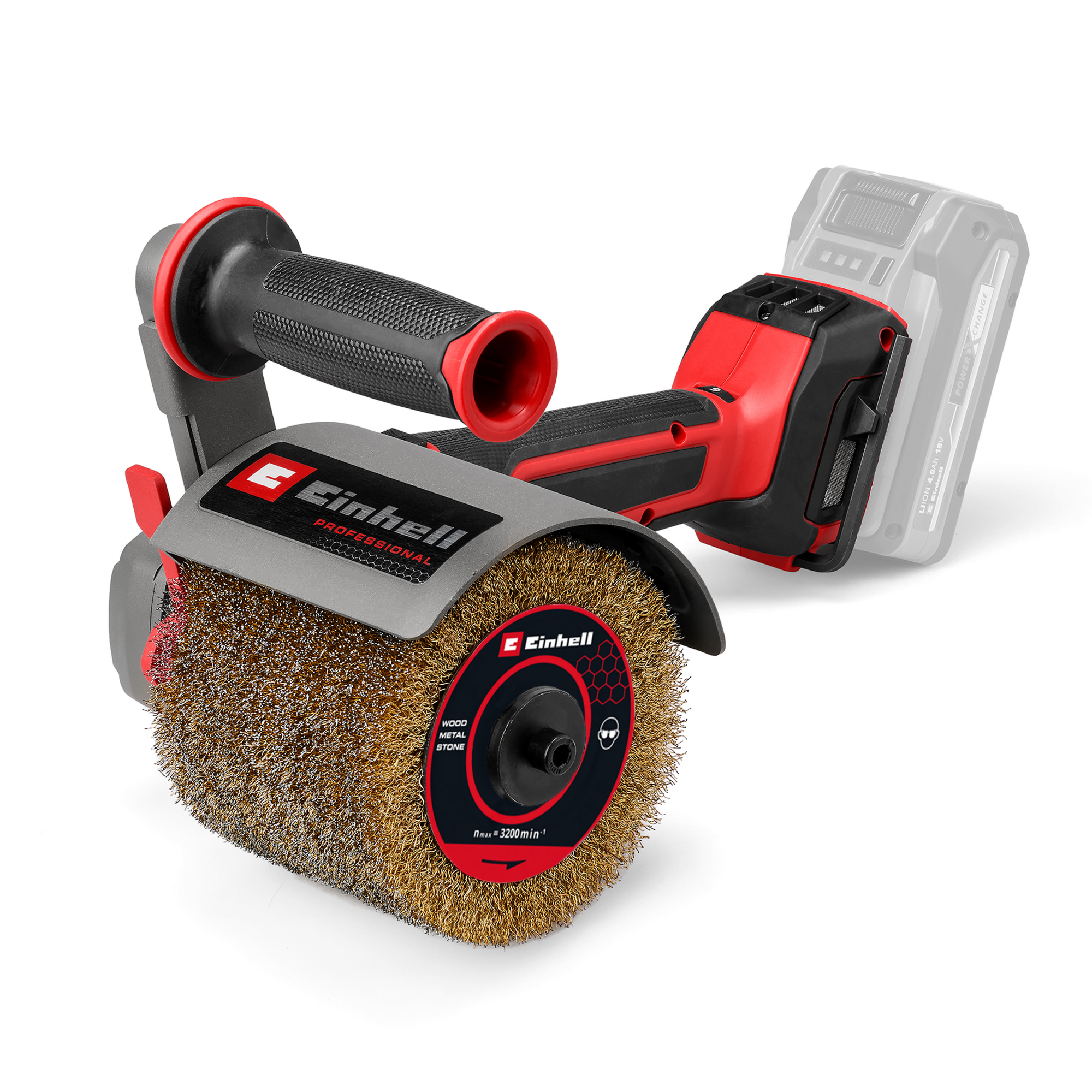 Akku-Bürstenschleifer 'TP-BR 18/32 Li BL - Solo' ohne Akku