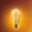 LED-Leuchtmittel 'Vintage LED' dimmbar Edison gold E27 3,1 W 270 lm warmweiß