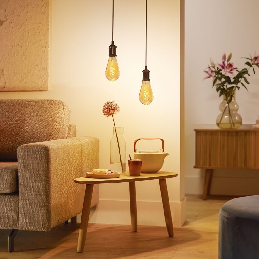 LED-Leuchtmittel 'Vintage LED' dimmbar Edison gold E27 3,1 W 270 lm warmweiß