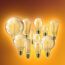 LED-Leuchtmittel 'Vintage LED' dimmbar Edison gold E27 3,1 W 270 lm warmweiß
