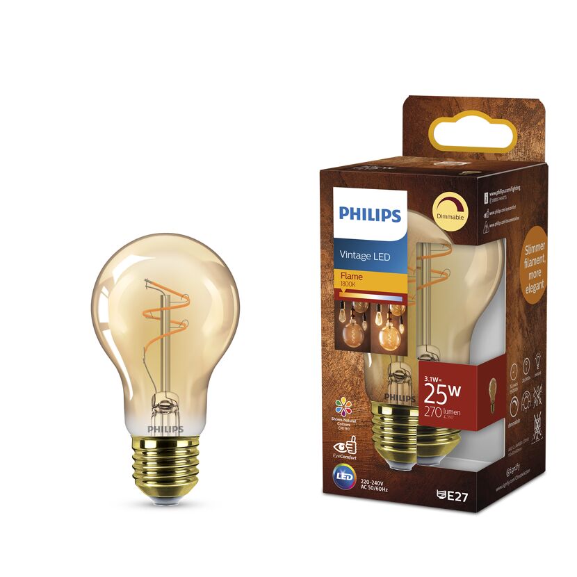 LED-Lampe 'Amber' E27 25 W 270 lm dimmbar