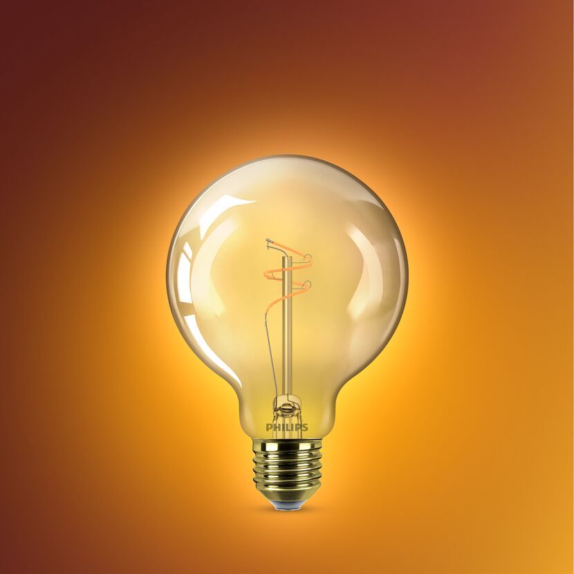 LED-Lampe 'Amber' E27 25 W G95 270 lm dimmbar