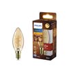 Philips Vintage LED Kerzenlampe und Verpackung