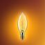 LED-Lampe 'Amber' kerzenform E14 15 W 180 lm dimmbar