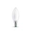 LED-Lampe kerzenform E14 A 25 W 252 lm matt warmweiß